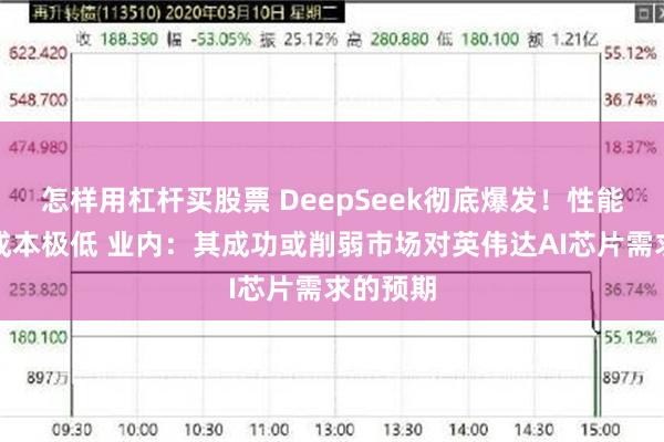 怎样用杠杆买股票 DeepSeek彻底爆发！性能优秀、成本极低 业内：其成功或削弱市场对英伟达AI芯片需求的预期